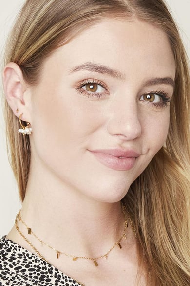 Boucles d'oreilles Treasure Pearls Argenté Acier inoxydable h5 Image3